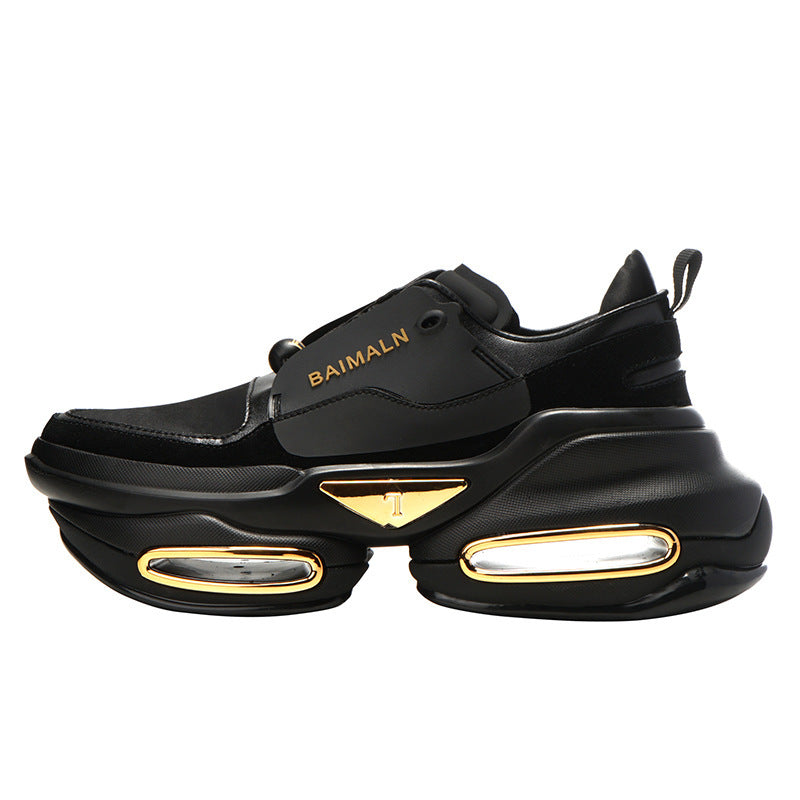 Hollow Stretch Platform Heightened Sneakers
