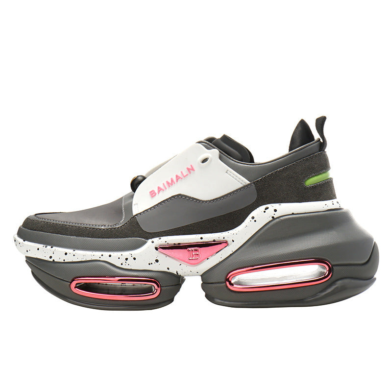 Hollow Stretch Platform Heightened Sneakers