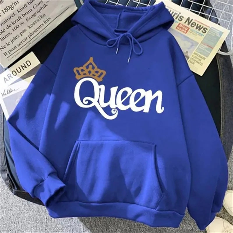 QUEEN Fleece Hooded Sweatshirt