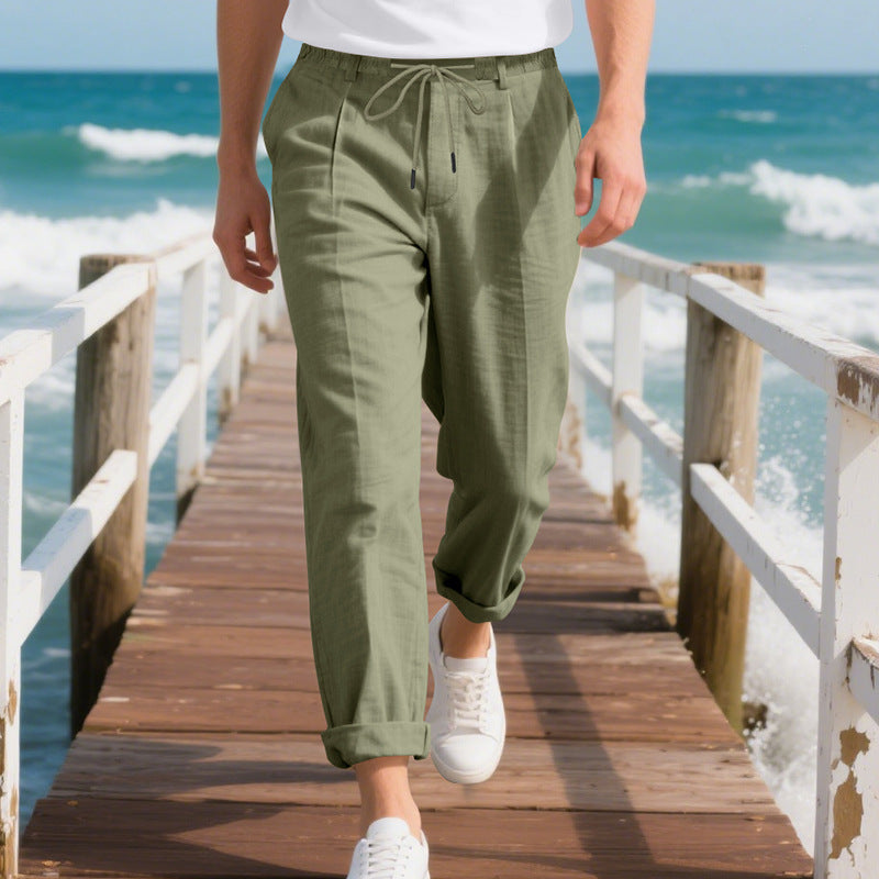 Men's Linen Casual Pants