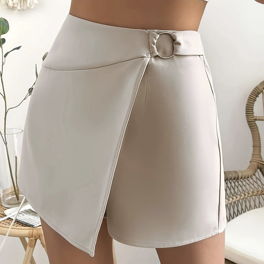 Ladies Commuting Elegant Shorts