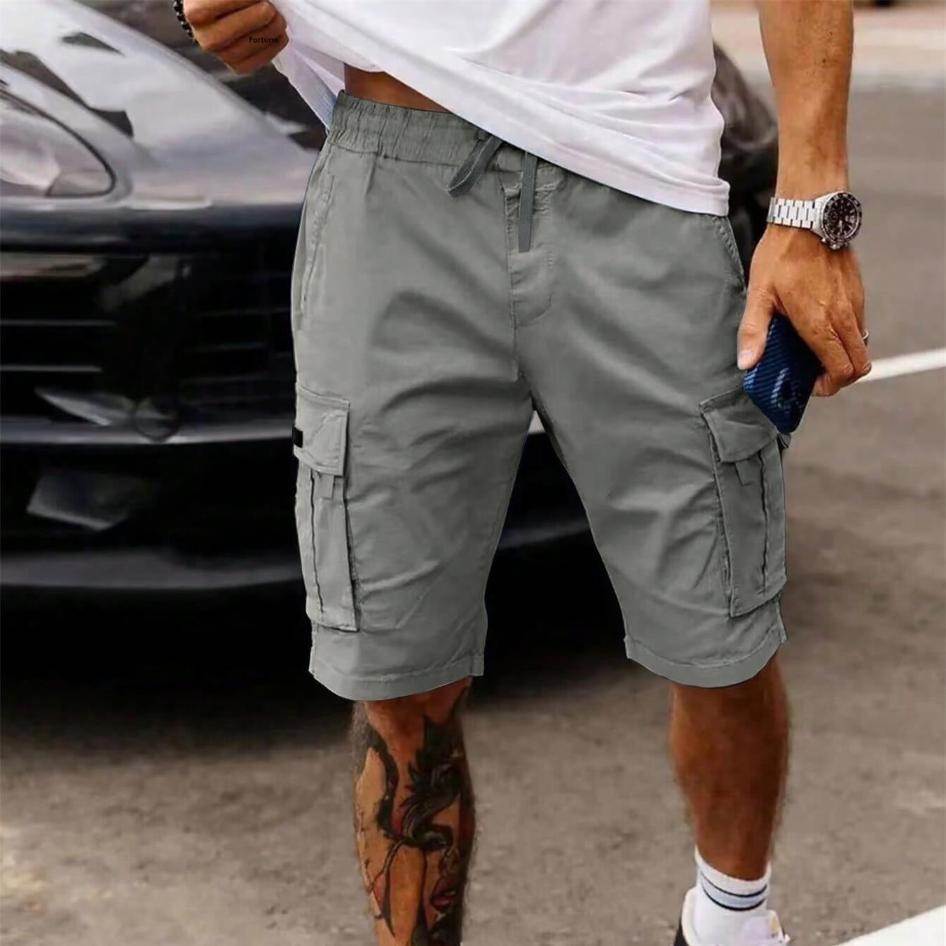 Men Straight Short Pants