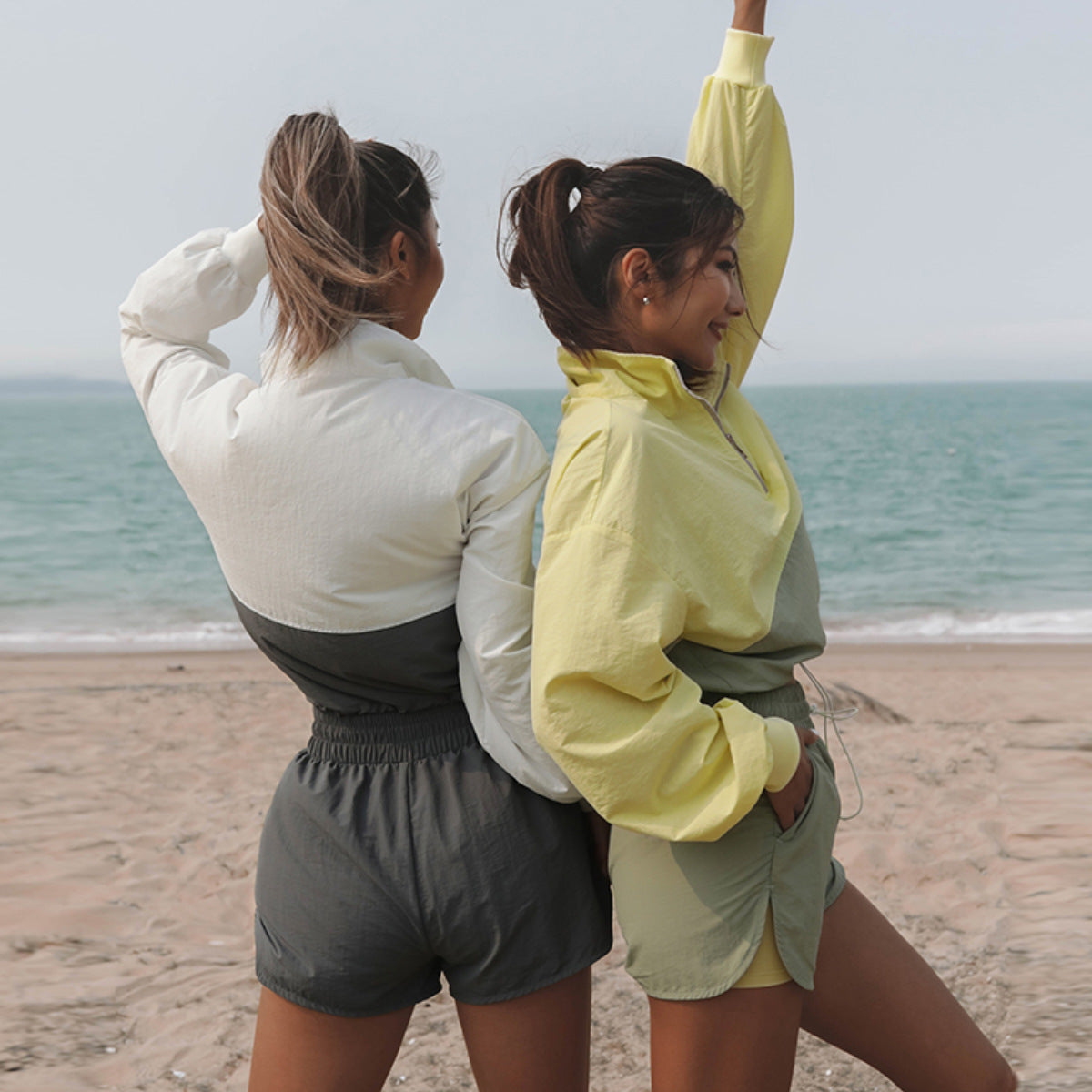 Pullover Women's Tops Shorts