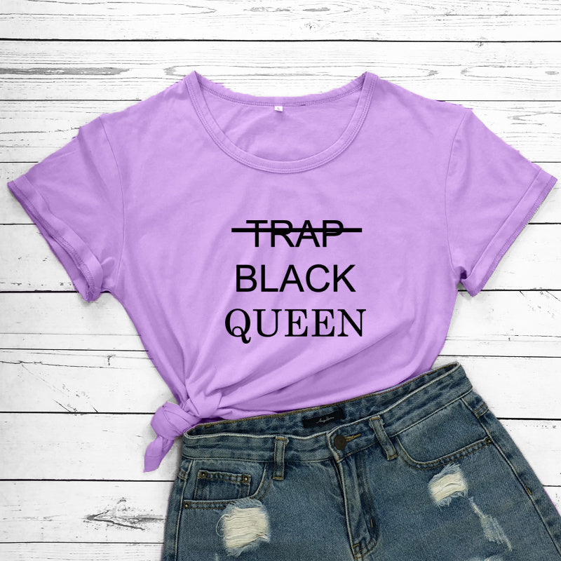 Round neck cotton short sleeves
