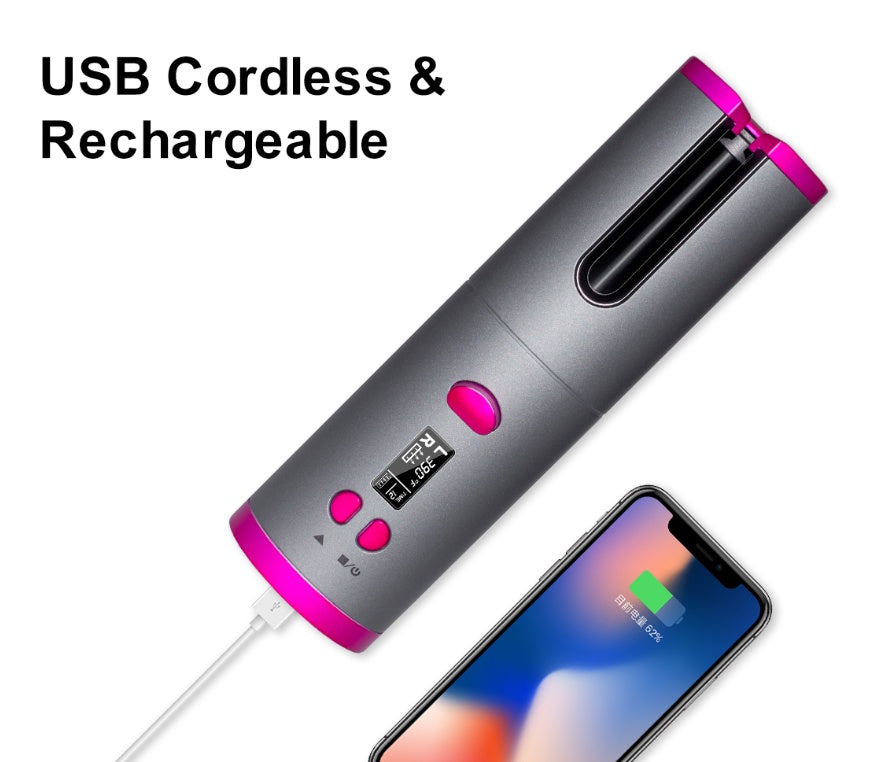 Curling Iron USB Wireless Multifunctional Charging