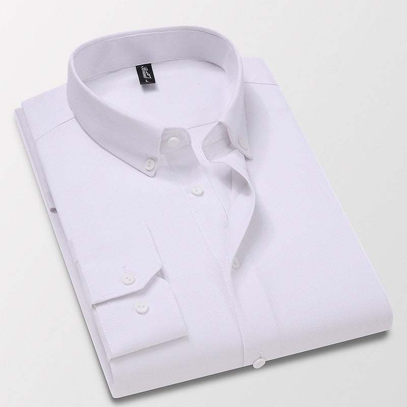 Men's slim-fit lapel shirt