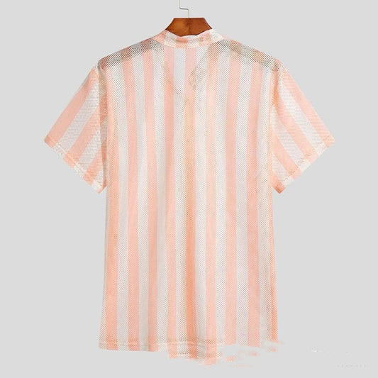 Waffle Cool Men's Shirt Hole