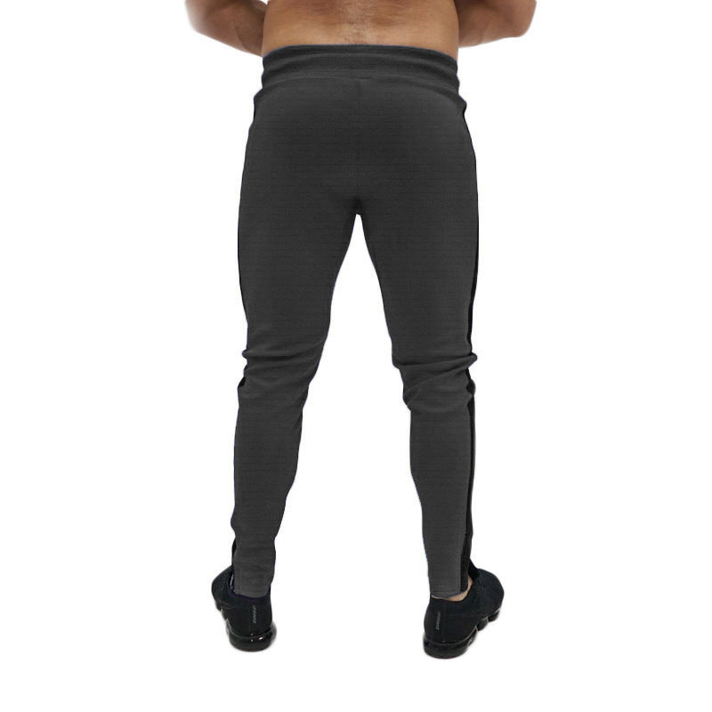 Men's Sports and leisure light board slim fitness pants