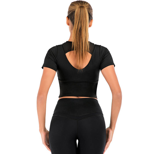 Sport short-sleeved running quick-drying
