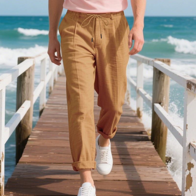 Men's Linen Casual Pants