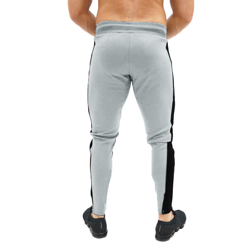 Men's Sports and leisure light board slim fitness pants