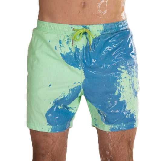 Magical Change Color Beach Shorts Summer