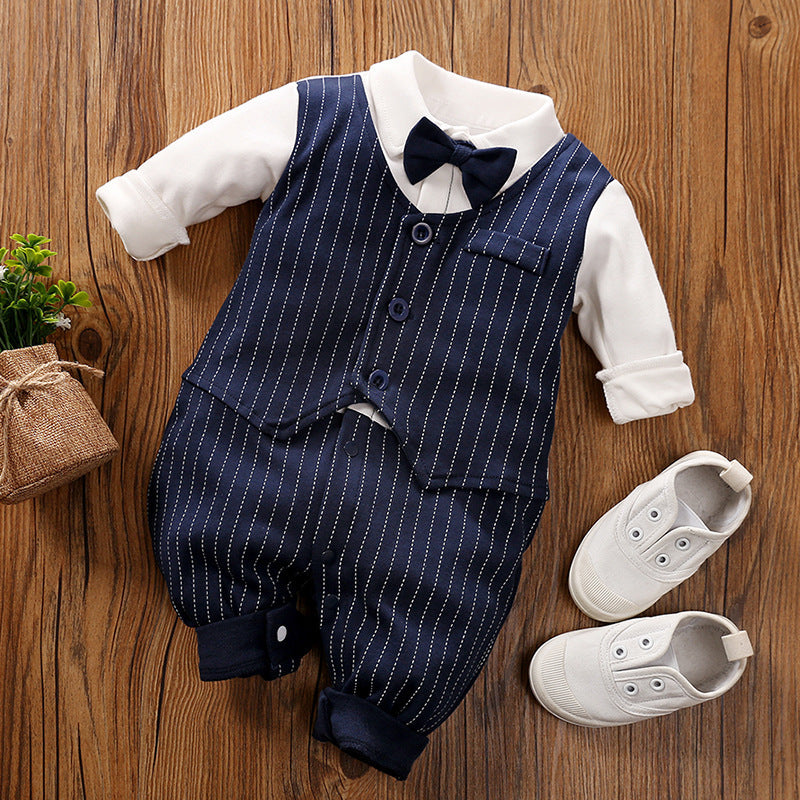 Gentleman Baby Clothes Long-Sleeved Clothes