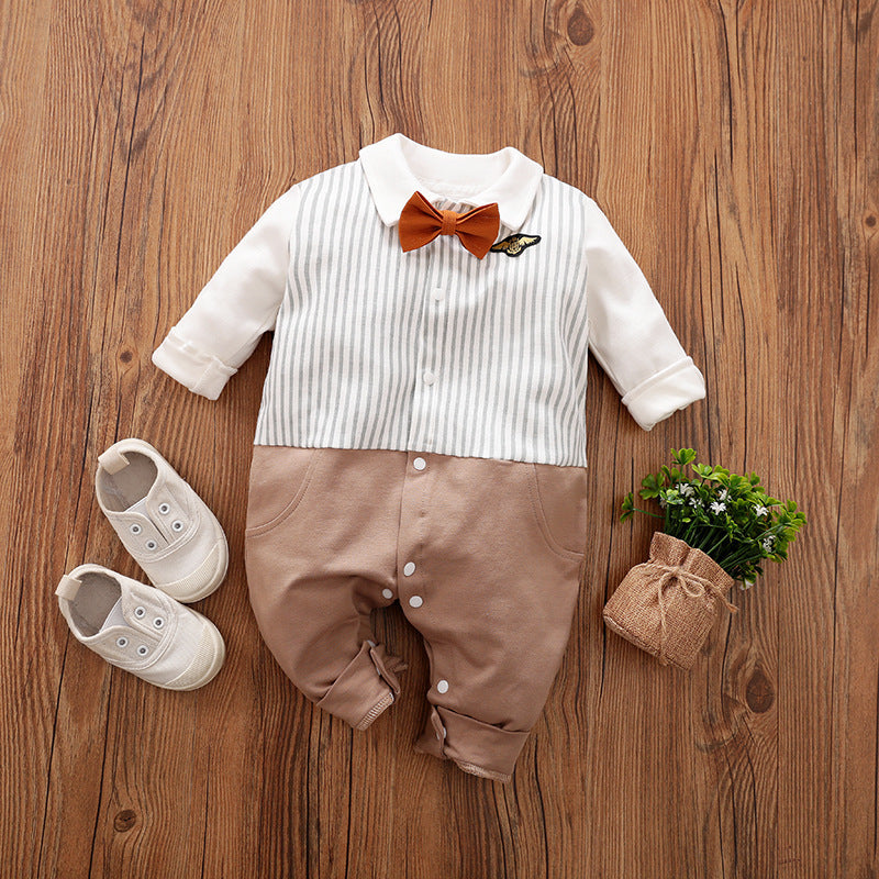 Gentleman Baby Clothes Long-Sleeved Clothes
