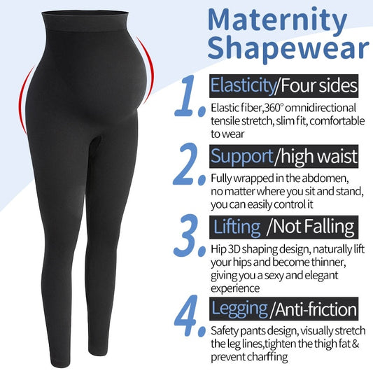 Women Pregnancy Leggings High Waist Pants