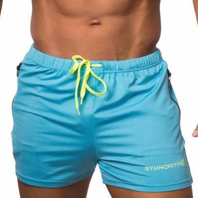 Mens Quick-drying Fitness Swimming Trunks