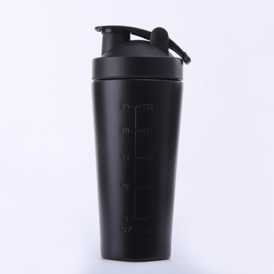 Stainless Steel Protein Powder Shaker Cup Fitness