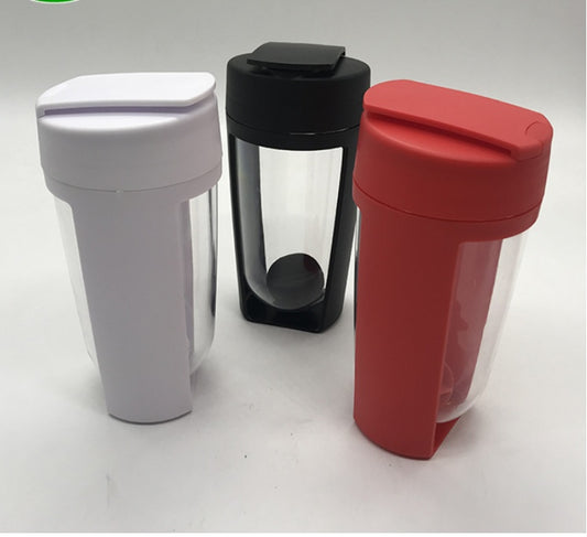 Fitness Plastic Protein Powder Mixing Cup With Ball
