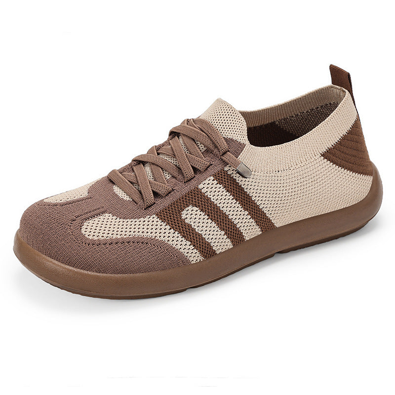 New Fly Woven Mesh Soft Bottom Shoes
