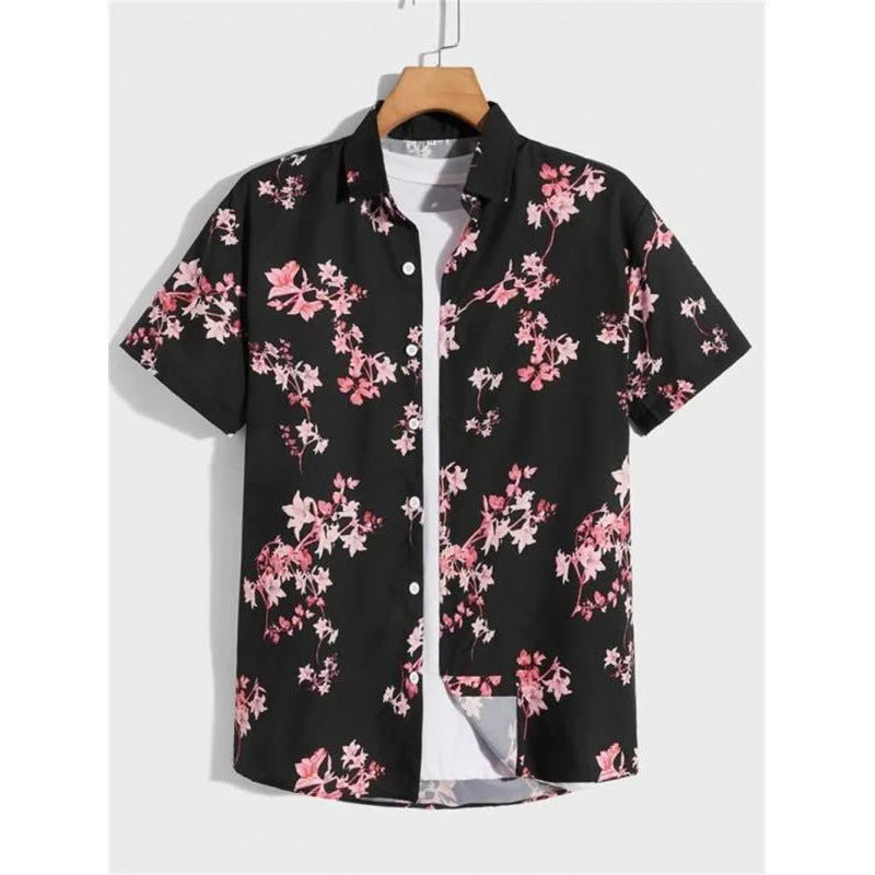 Hawaii Beach Shirt Short Sleeve