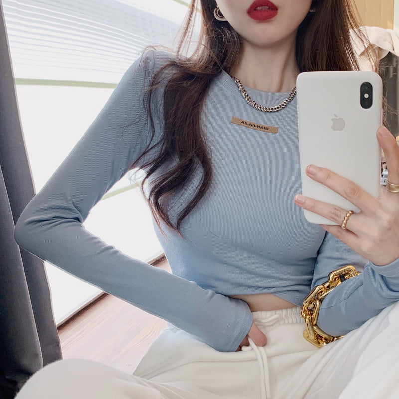 Shoulder Pads Bottoming Tight Shirt