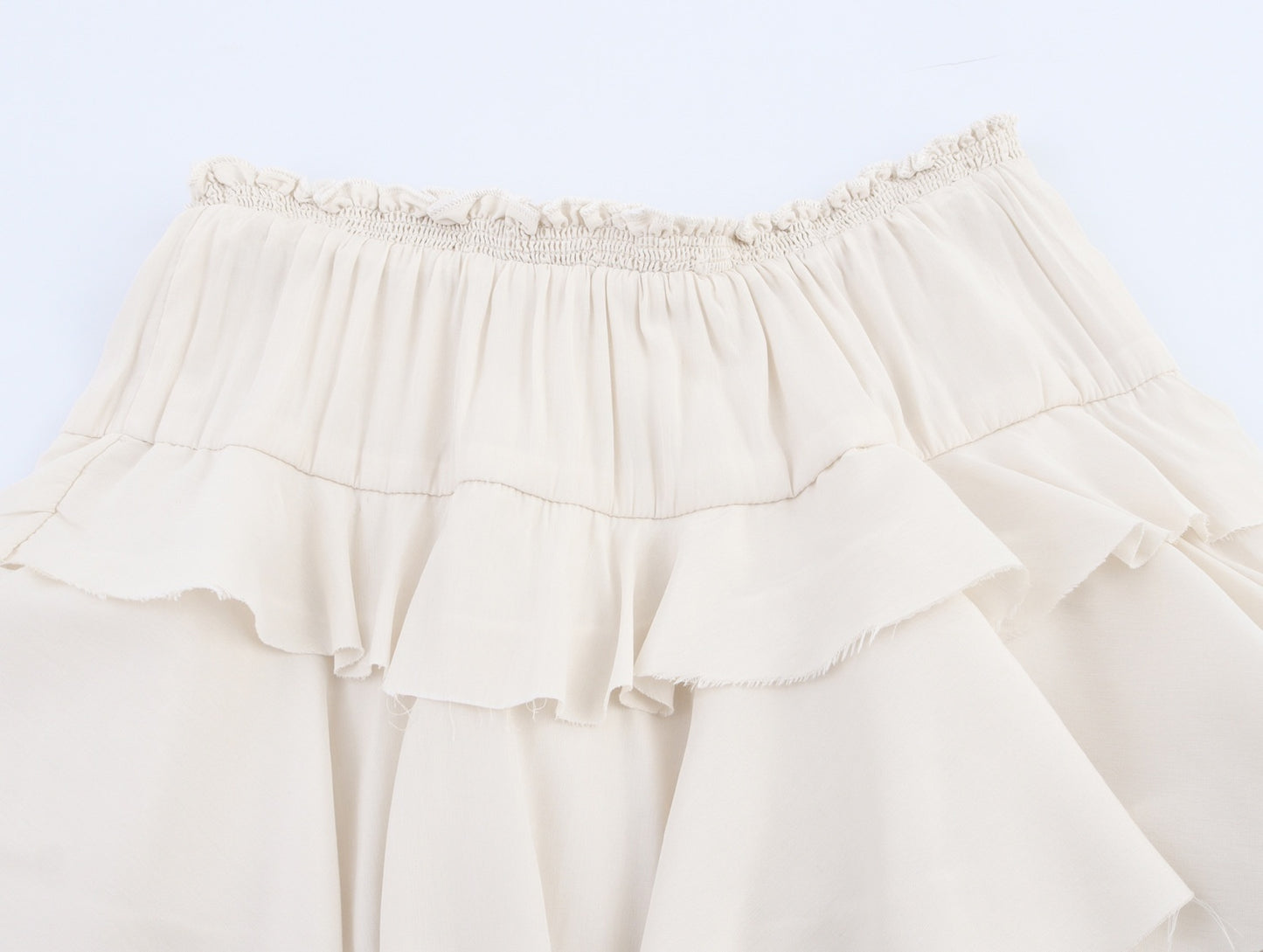 Laminated Style Midi Skirt