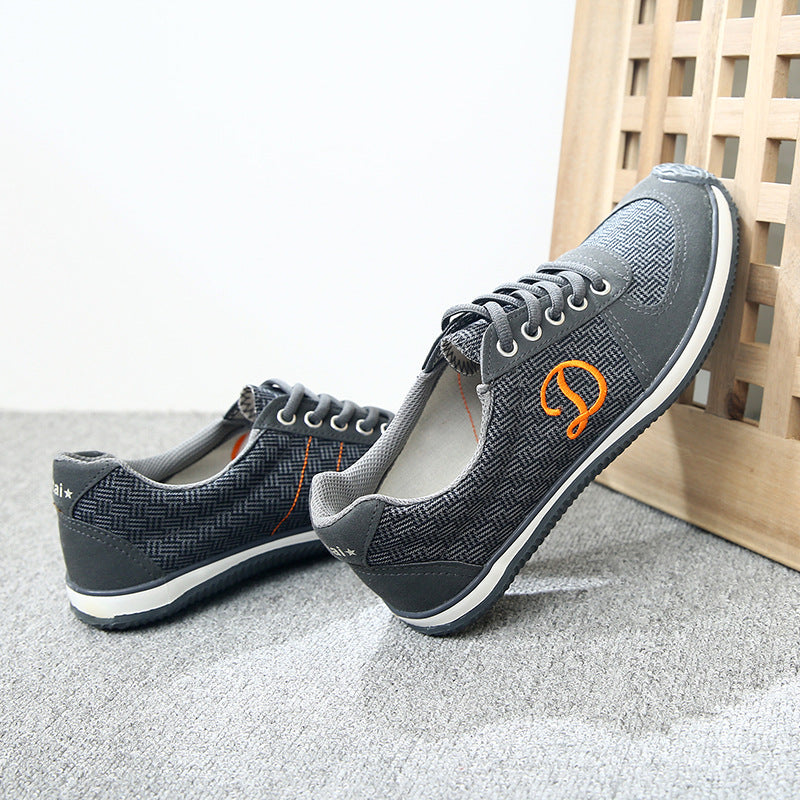 Cotton Linen Outdoor Walking Running Men's Shoes
