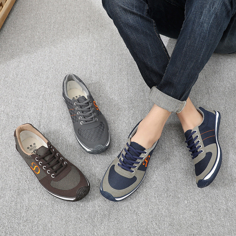 Cotton Linen Outdoor Walking Running Men's Shoes