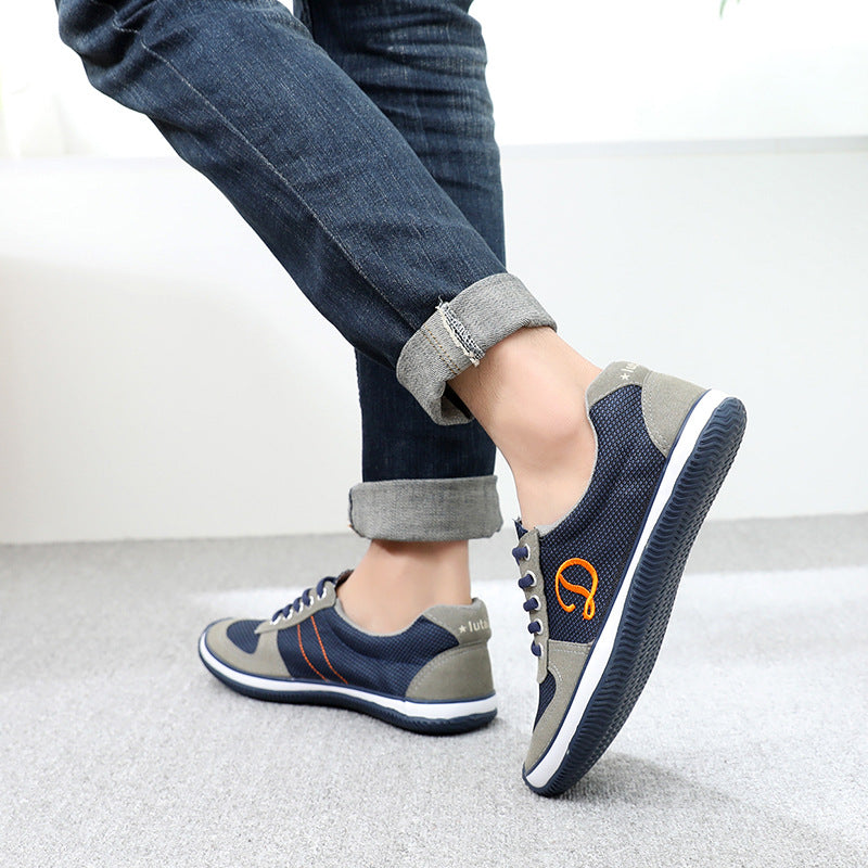 Cotton Linen Outdoor Walking Running Men's Shoes