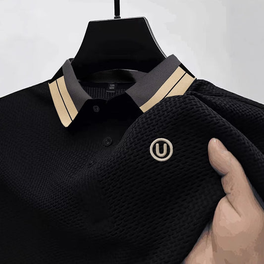 Men's High-end Mesh Ice Silk T-Shirt