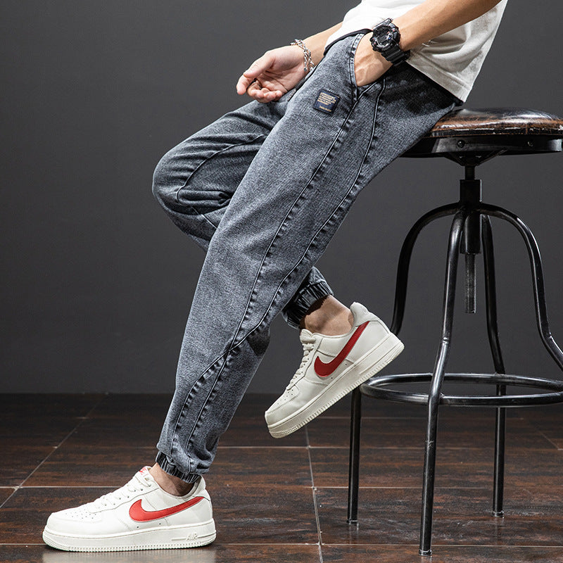 Men's Loose Cargo Jeans