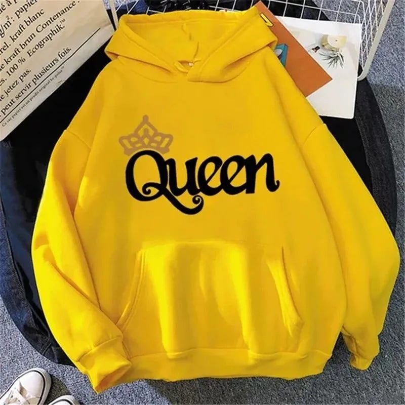 QUEEN Fleece Hooded Sweatshirt