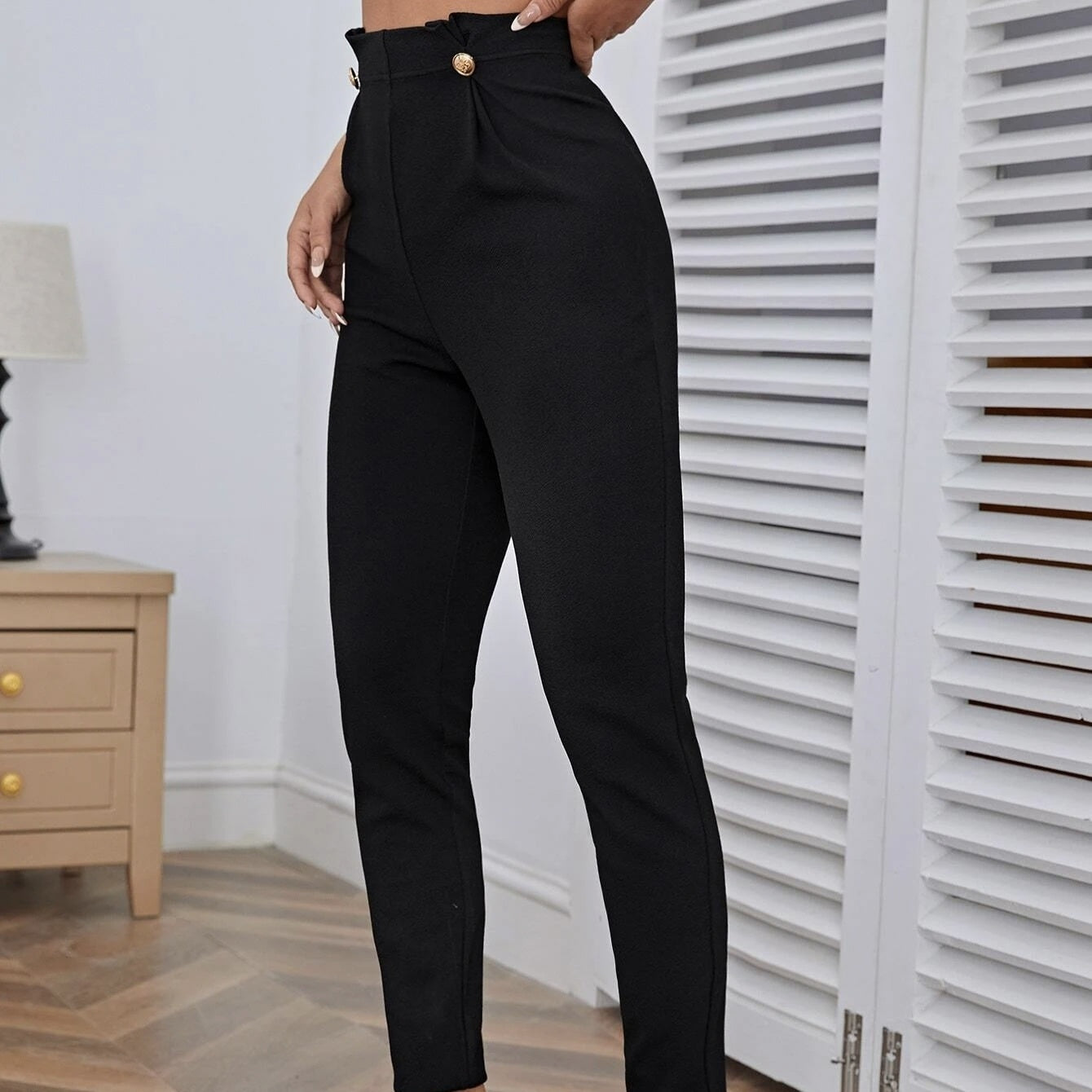 Waist, Versatile Casual Pants