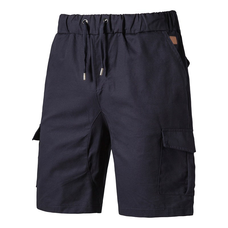 Men's tooling multi-pocket shorts