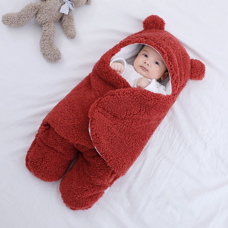 Sleeping Bag Envelope for Newborn Baby Blanket