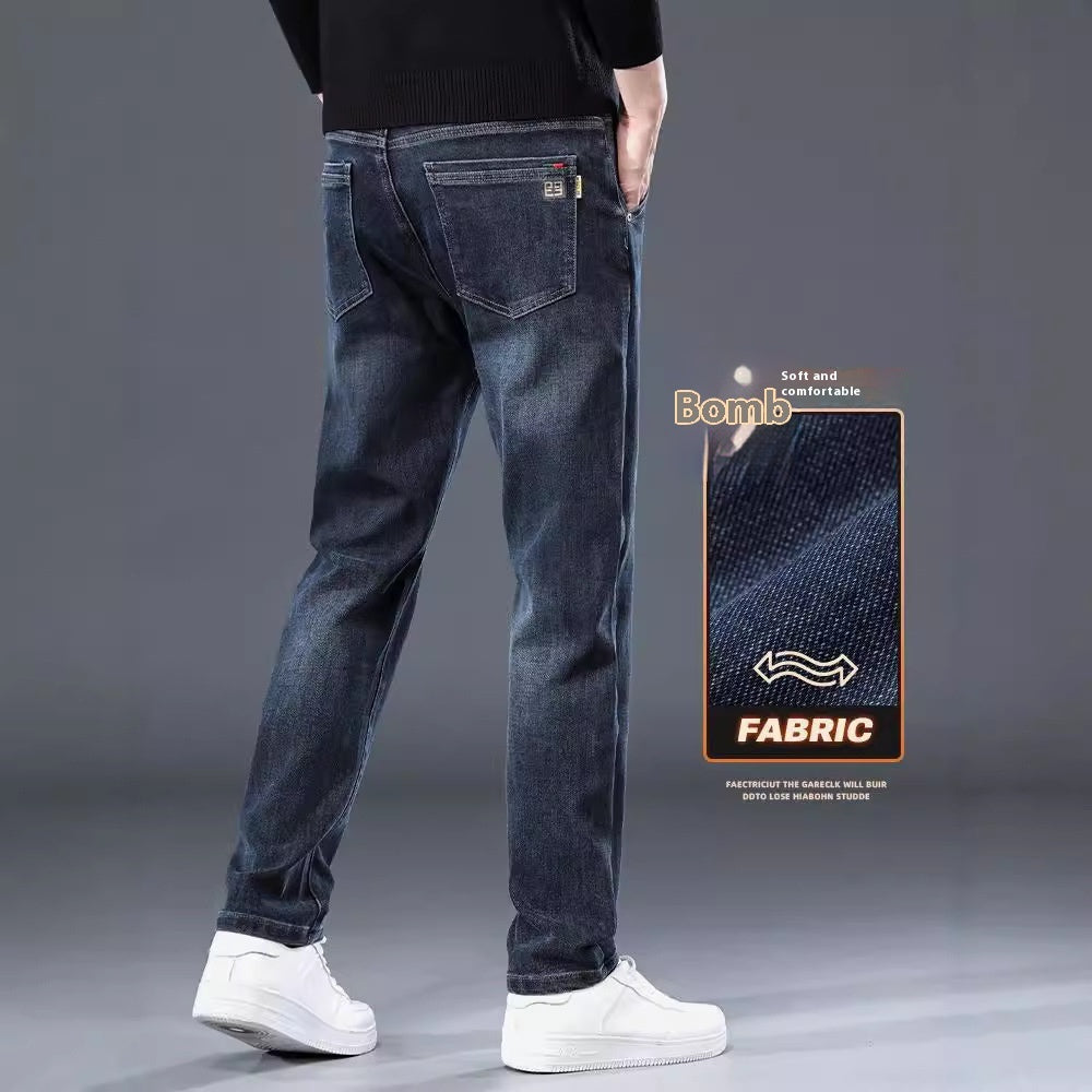 Slim Straight Loose Men's Jeans