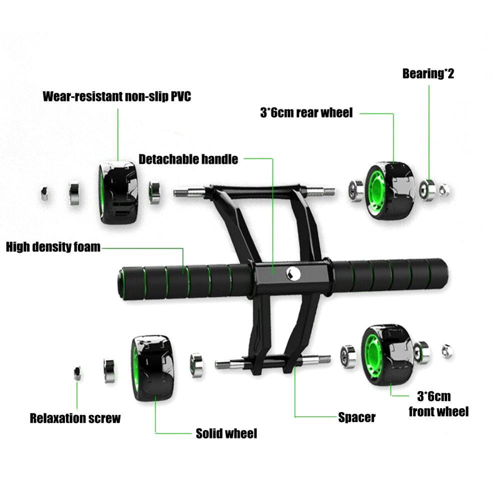 Abdominal Roller Exercise Muscle Equipment