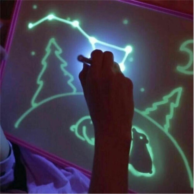 Educational Toy Drawing Pad 3D Magic Light Effects