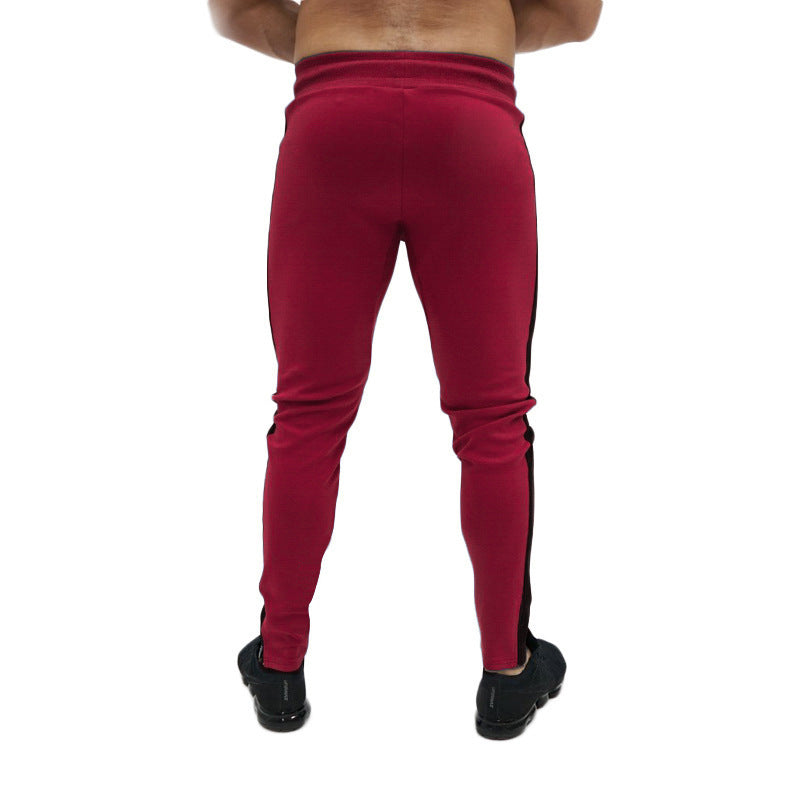Men's Sports and leisure light board slim fitness pants