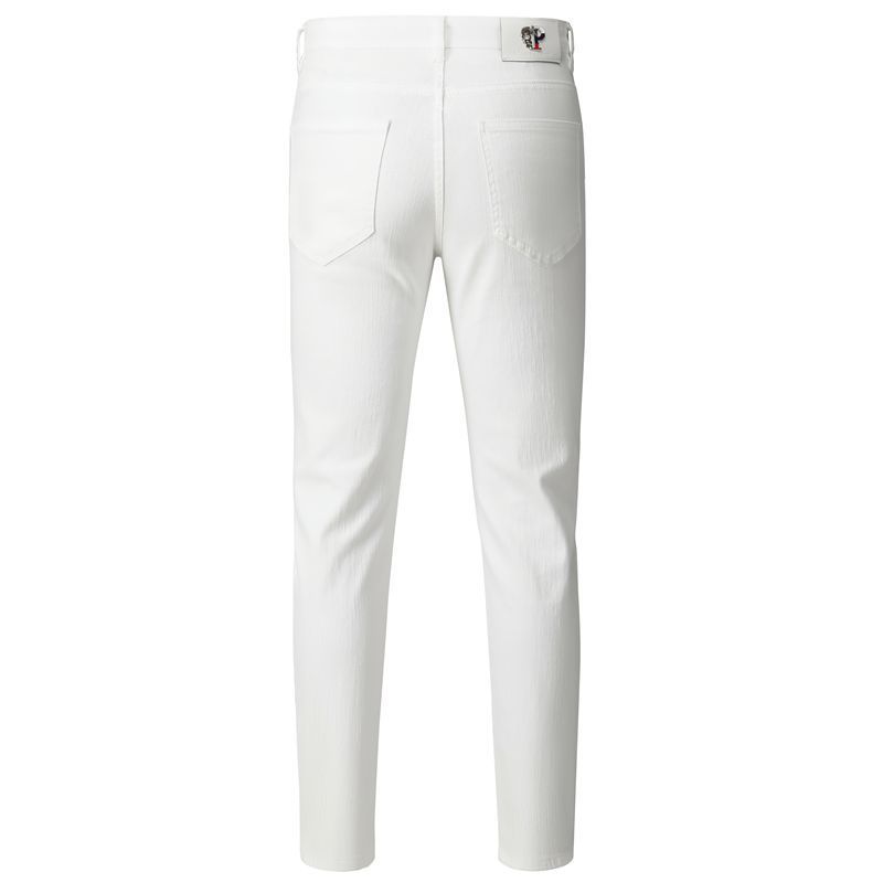 Men's Hole Patch Washed Jeans
