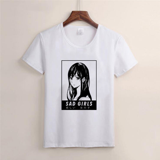 Round neck short sleeves