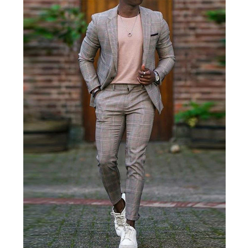 Two-piece Suit With Two Buttons Suit