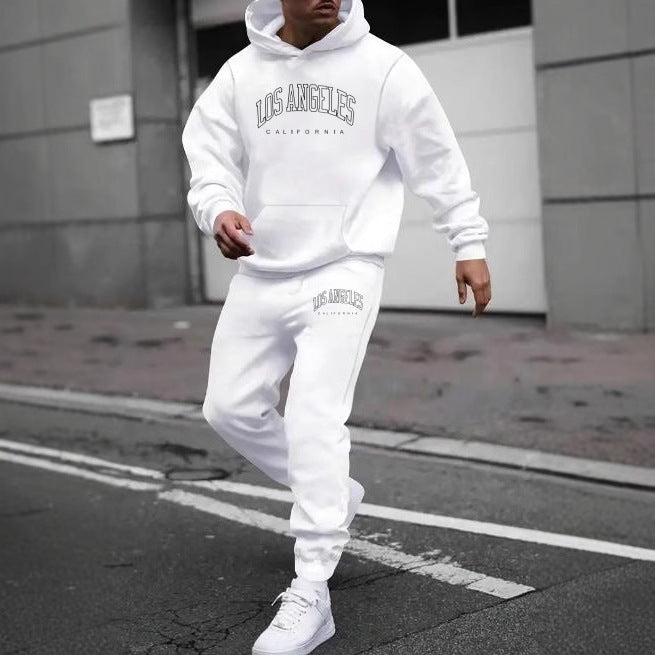 Men Sweatshirt And Sweatpants Suit Men