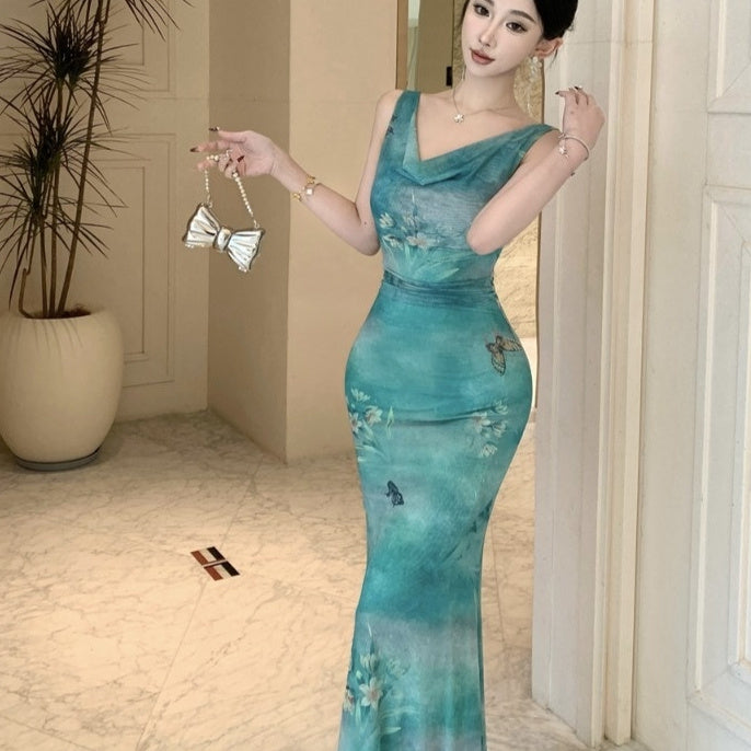 Elegant Desire Mesh Dress Female