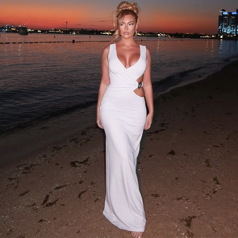 Sexy Cutout Sheath Women's Dress