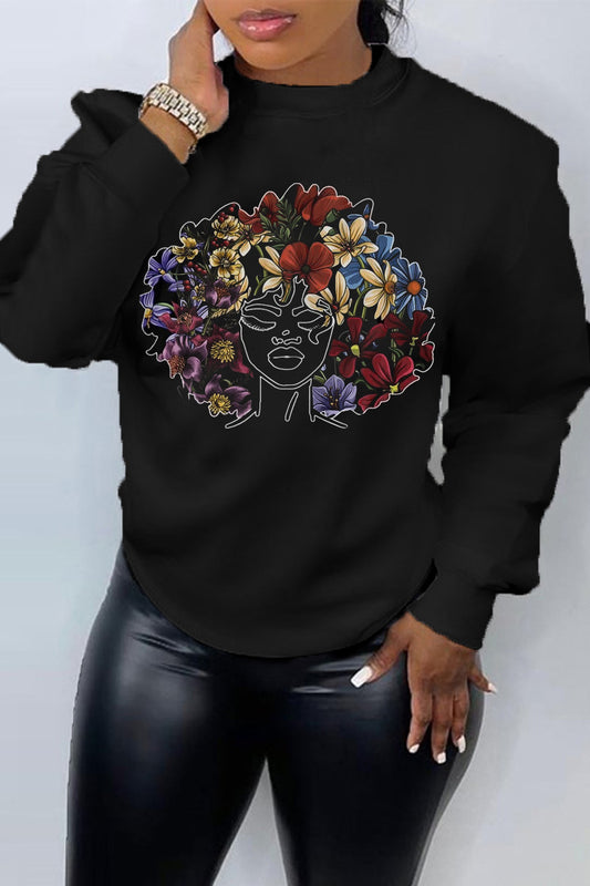 Women's European Round Neck Sweatshirts