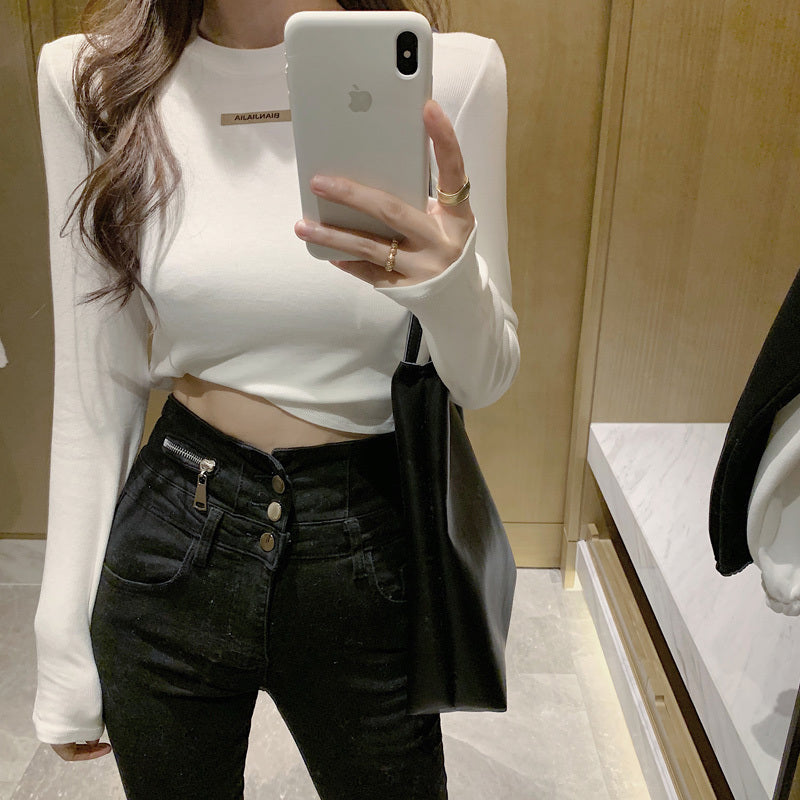 Shoulder Pads Bottoming Tight Shirt