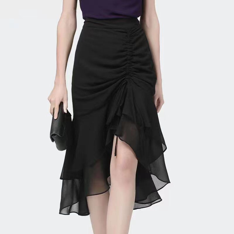 Beautiful Waist Slimming Fishtail Sheath Mid-length