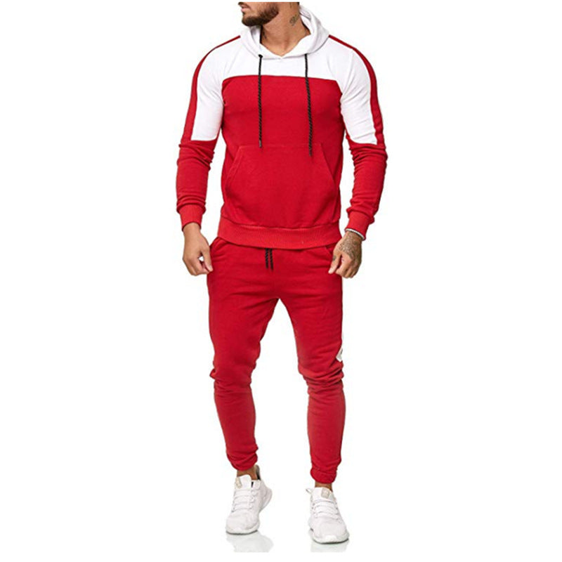 Men's sports and leisure hoodie