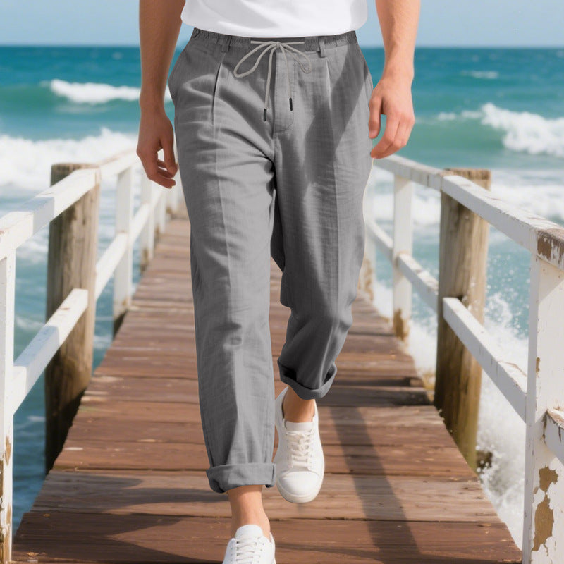Men's Linen Casual Pants